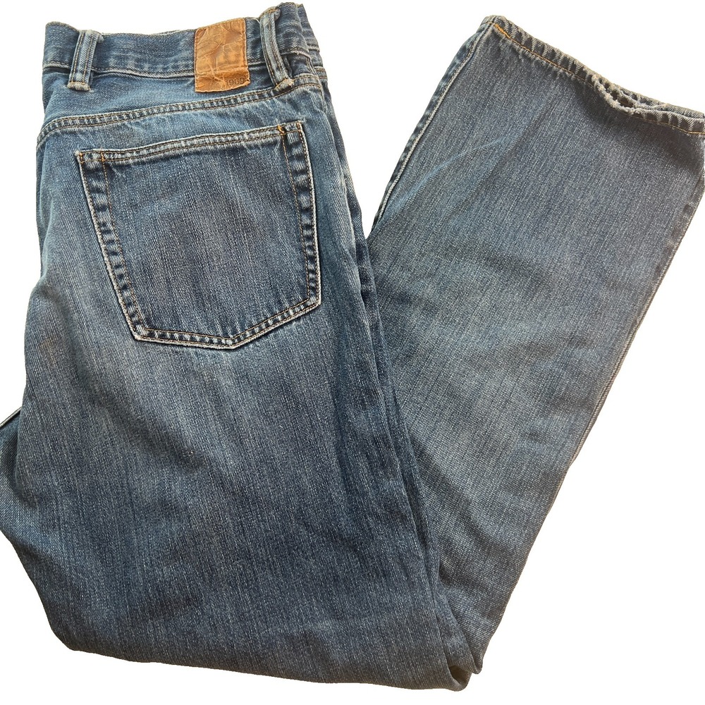 VTG Gap Men's Jeans 36x32 Blue Straight Fit Denim Cotton W35 L31 See Pics